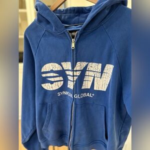 Synical SYN - SPEED ZIP UP [WASHED BLUE]